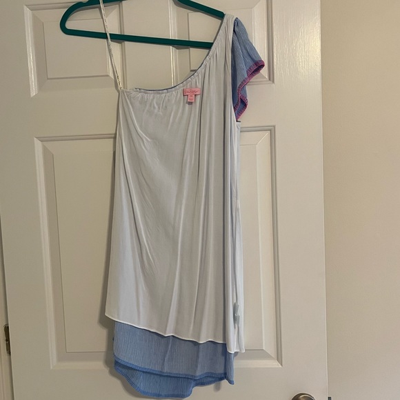 Lilly Pulitzer Emmeline Dress in Summer Seersucker - Picture 5 of 5